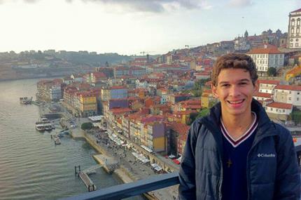Intercâmbio em Portugal empolga estudante de Administração