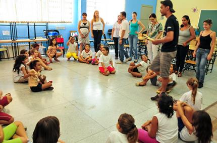 Extensão proporciona prática para estudantes de Pedagogia