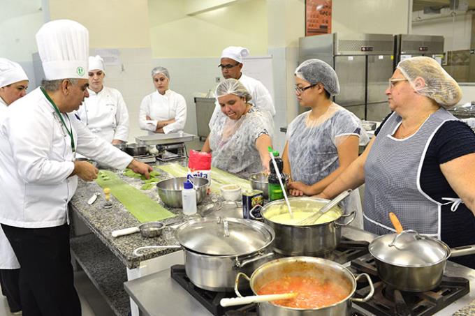 Participantes recomendam curso e atividades da Gastronomia