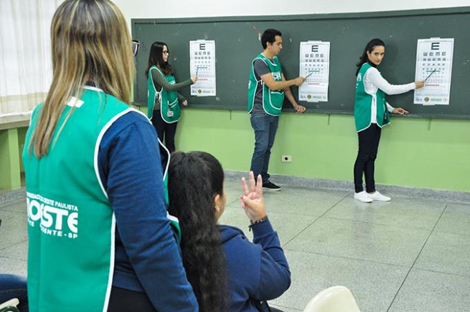 Saúde Visual do Escolar leva serviços para mais 12 escolas