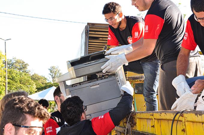Mutirão do Lixo Eletrônico recebe inscrições de voluntários