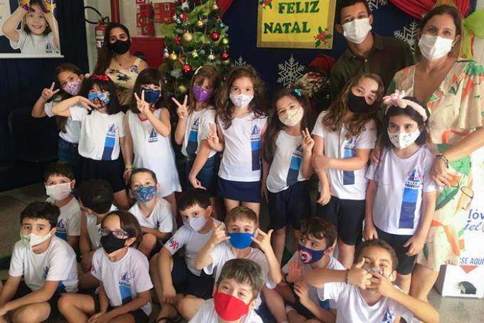 Alunos do Colégio Triedo estimulados à solidariedade