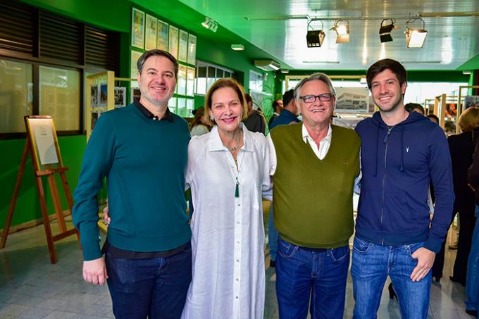 Murilo Carapeba, Ana Cristina de Oliveira Lima, Augusto Cesar de Oliveira Lima e Guilherme Carapeba 