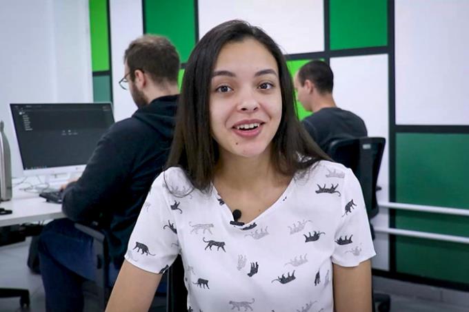 Vivian Munise foi selecionada para o estágio na Engetex
