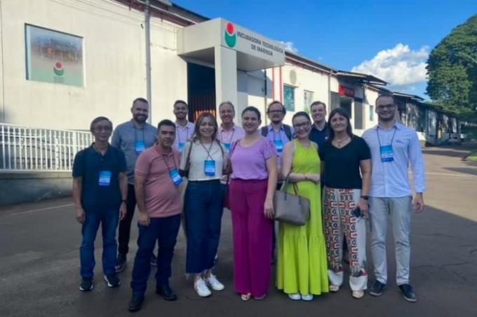 Visita à Maringatech, a Incubadora Tecnológica de Maringá 