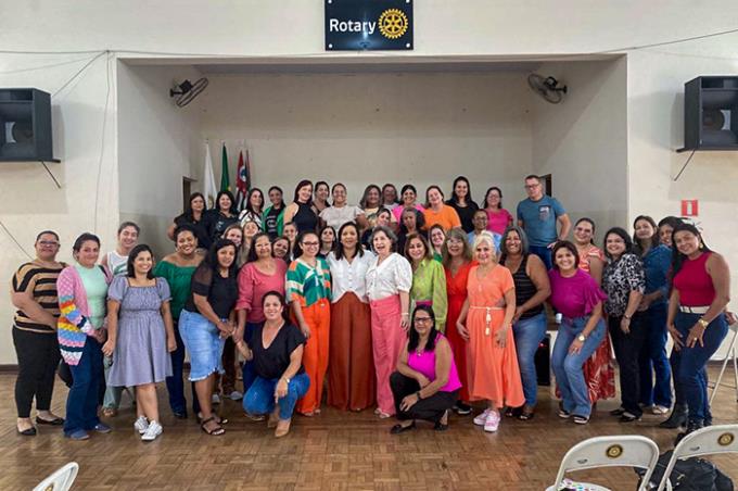 Todos os participantes do workshop realizado em Mirante