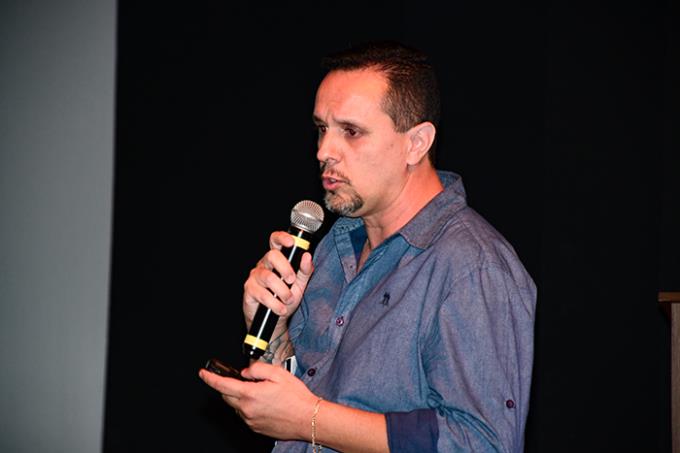 Thiago Alves Marques foi o palestrante da abertura do evento