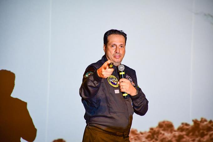 Num rol de mil pessoas já listadas para viajarem ao espaço, Marcos Palhares foi um dos palestrantes do Betha Experience Day