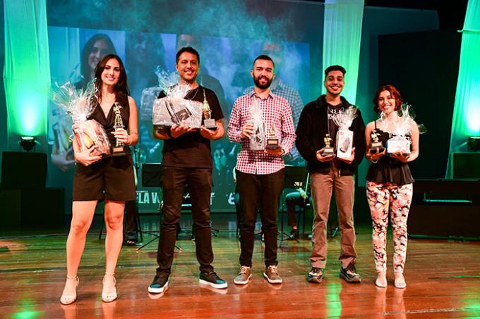 Premiados na 13ª edição do Festival Mais Bela voz Unoeste