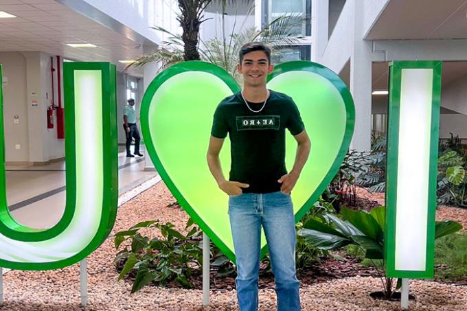 João Pedro Alves Capuco escolheu a Unoeste para realizar o sonho de se tornar médico