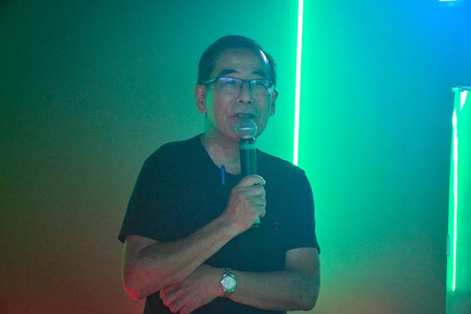 Dr. Oscar Haruo Higa conduziu a dinâmica da competição