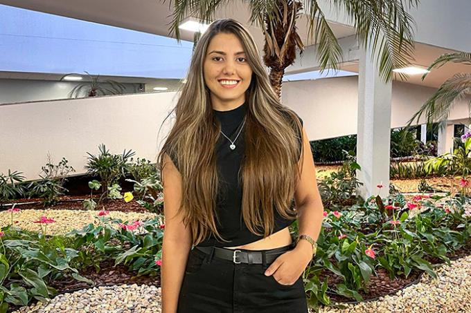Rafaela Morgado optou por estudar na Unoeste devido a nota máxima no MEC