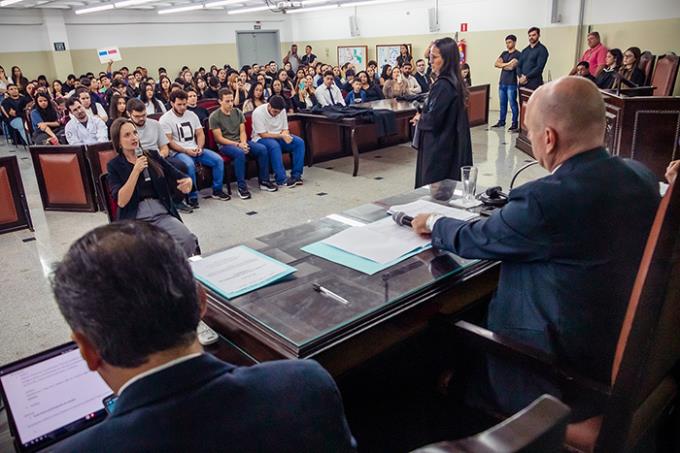 21º Júri Simulado traz vivência para alunos do 1º termo