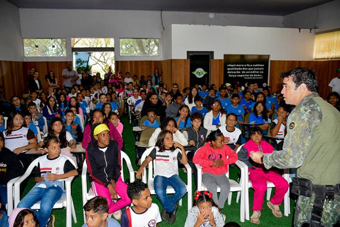 Dia global do meio ambiente é celebrado na Polícia Ambiental