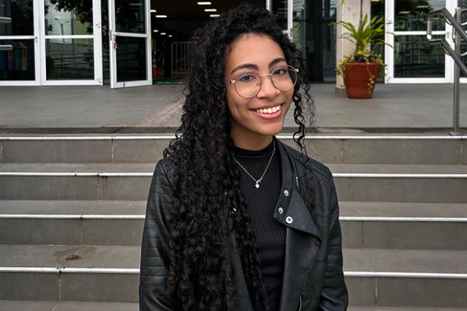 Julia Ferreira Lima, de 17 anos, candidata ao curso de Fisioterapia, destaca a estrutura da Unoeste como fator decisivo para sua escolha
