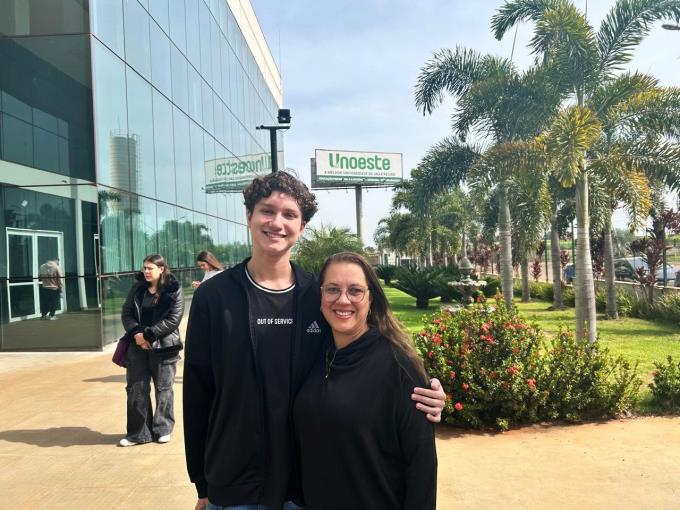 Margaret Leandro e Matheus Leandro mostram como o apoio familiar é importante