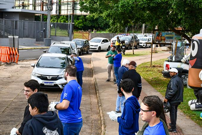 Acesso sinalizado pela Secretaria de Mobilidade Urbana 