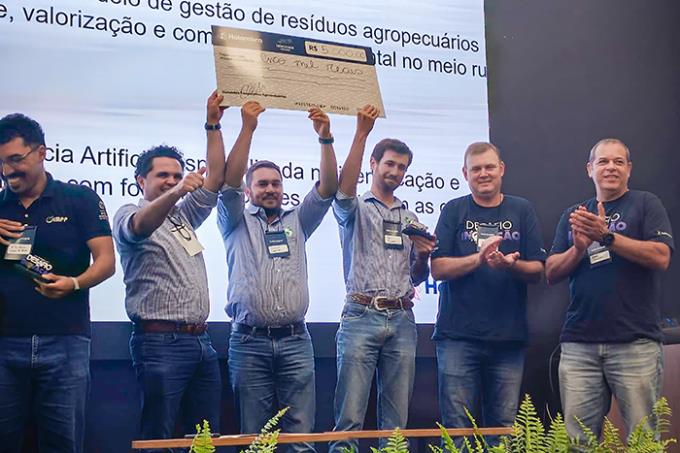 Equipe da Global Eco Agro conquistou prêmio na categoria 1