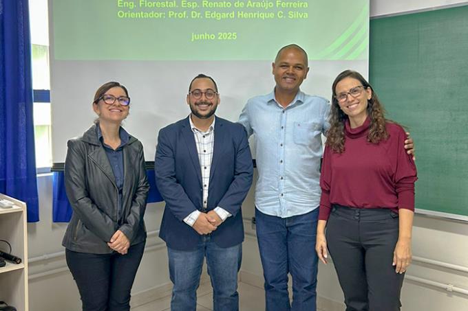 Dr. Andréia, Dr. Edgard, Renato e Dra. Ana Cláudia