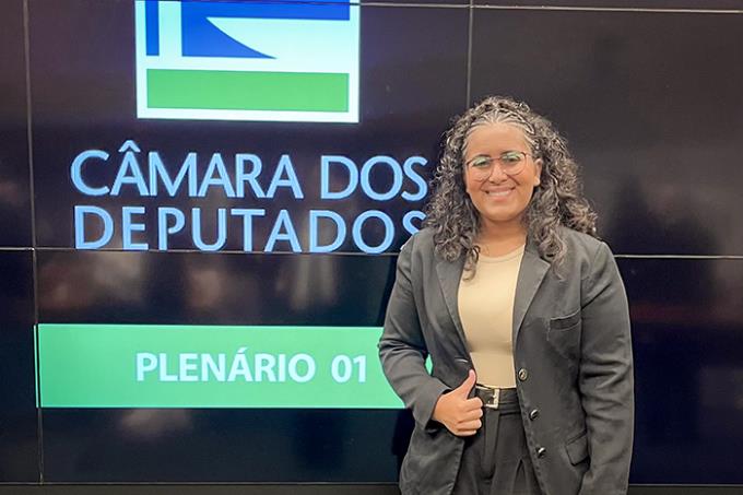 Aluna do Direito vive imersão no Congresso Nacional 