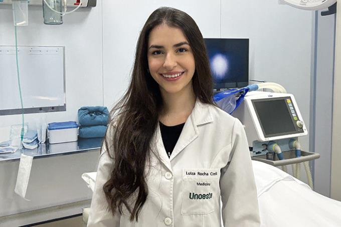 A aluna Luiz Cirelli ressalta as razões que a fizeram optar pela Unoeste