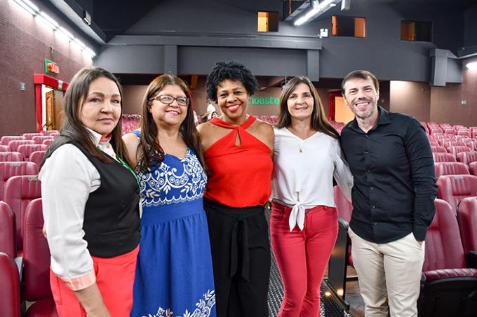 Equipe da Faclepp organizadora da 15ª Mais Bela Voz Unoeste
