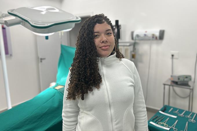 Alicia Ribeiro Ferreira ressalta a estrutura e apoio docente