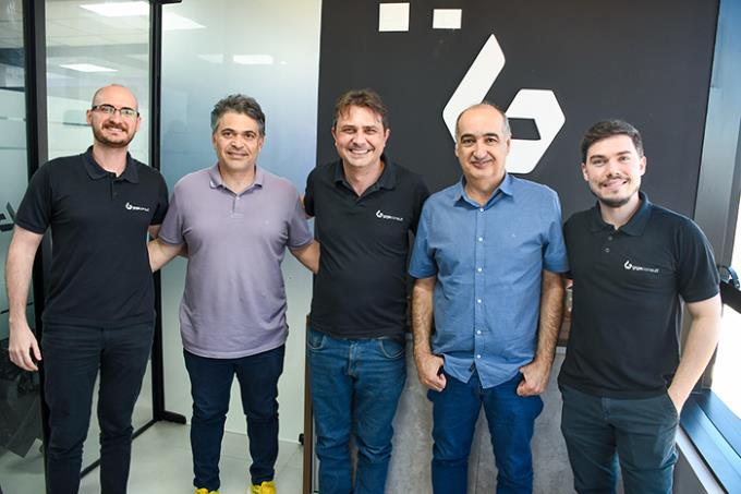 Lucas Marconato, Emerson Dória, Gustavo Castilho, Haroldo Alessi e José Miguel Calvo