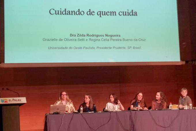 Professora doutora Zilda Rodrigues nos congressos sediados na Espanha 