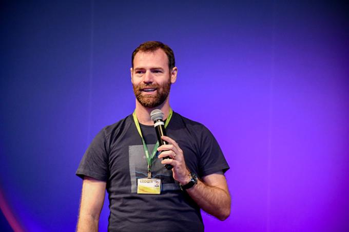 Professor Jonas Ederli um dos organizadores do evento