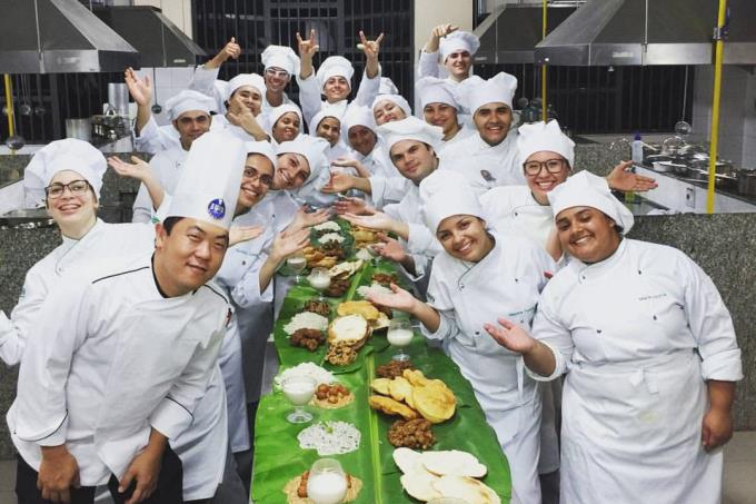Formado em 2016, Luan participou da 2ª turma do curso de Gastronomia
