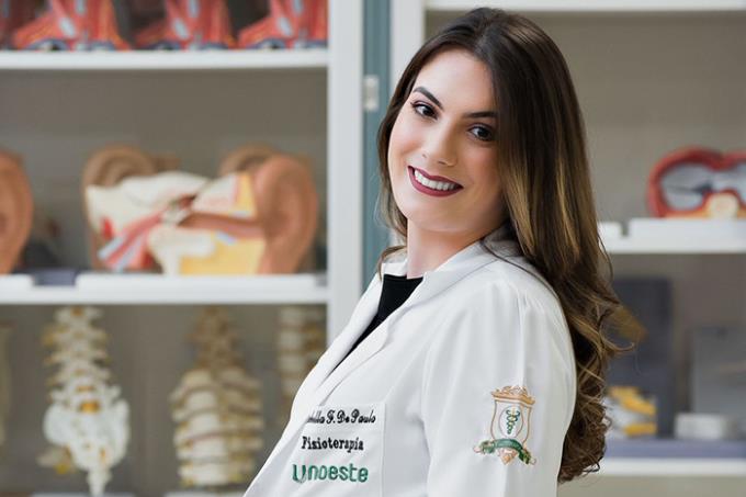 A aluna Isabella Fernanda de Paula reconhece a importância do período para a sua formação profissional