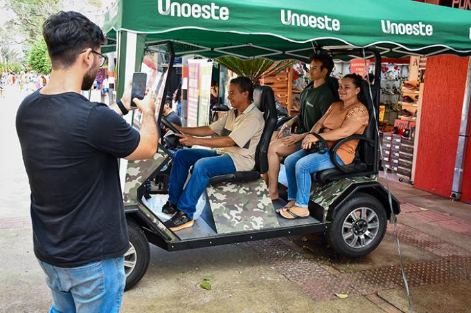 Carro elétrico da Unoeste reforça inovação do Projeto Betha 