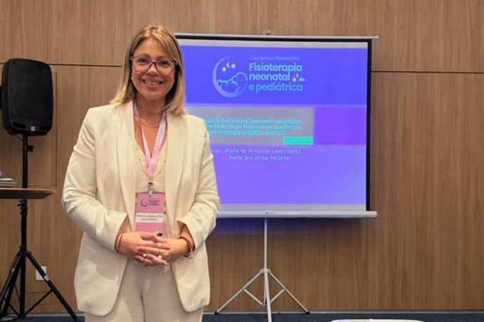 Trabalho da Unoeste é apresentado em congresso internacional de fisioterapia