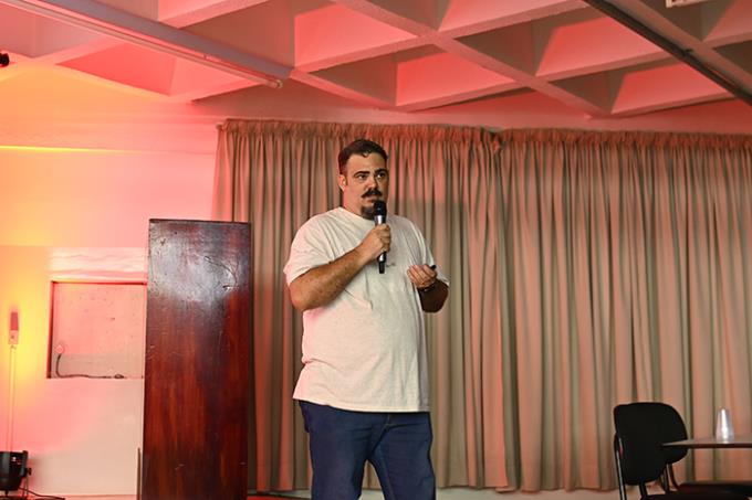 Dr. Danillo Roberto Pereira ministrou a palestra de abertura