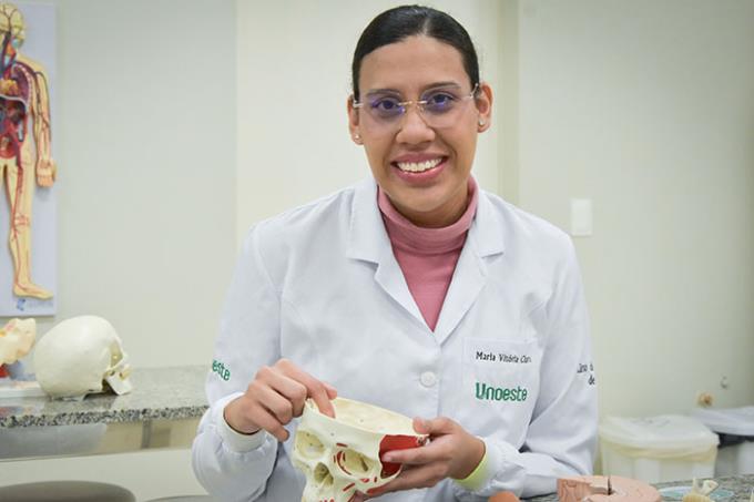: “A segurança e a infraestrutura da cidade me agradam bastante”, conta Maria Vitória, estudante de Medicina