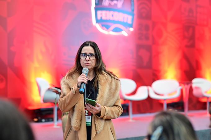 Caliê: "Participar de uma feira da importância da Feicorte permite que os alunos façam networking e vivenciem a prática profissional"
