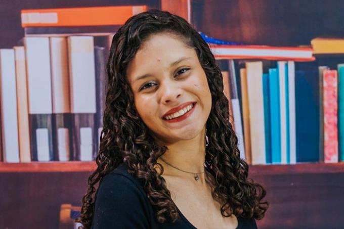 Kimberly Thayane Fernandes Alves é aluna do 2º termo de Fisioterapia