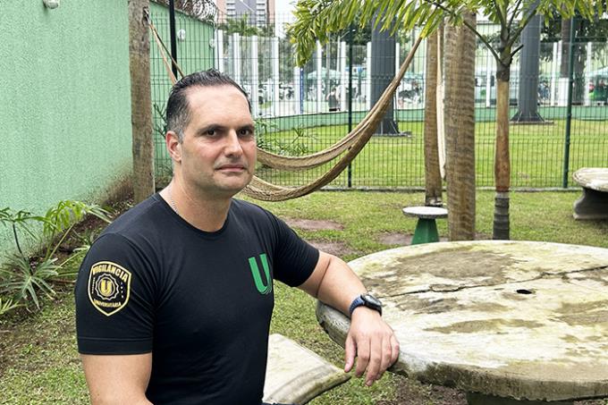 Rodrigo Donizetti de Souza, estudante do primeiro termo de Logística, conta como o curso tem ampliado sua visão sobre o mercado