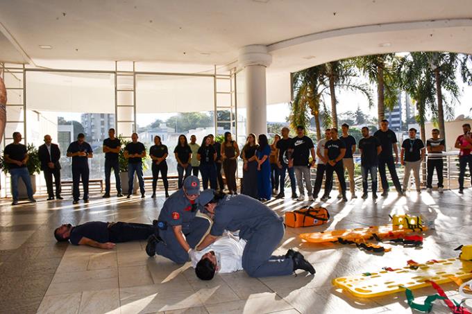 Simulação reforça preparo para situações de emergência