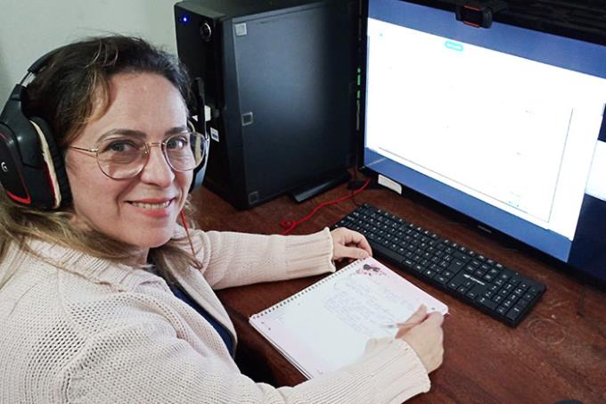 Clélia escolheu o EAD para continuar aprendendo e se atualizar profissionalmente