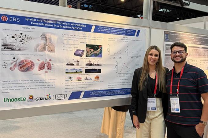 Unoeste apresenta pesquisas em congresso de pneumologia