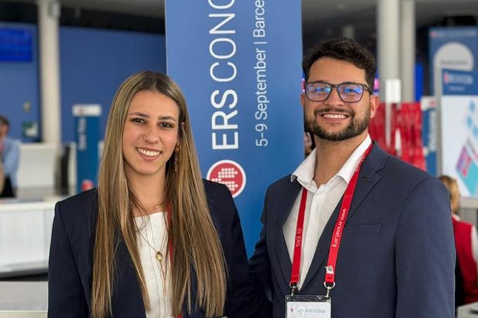 Dhara e Israel participam do ERS Congress, em Barcelona, na Espanha