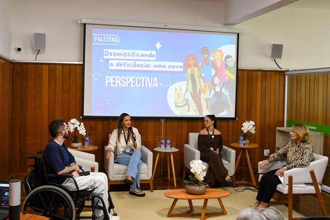 Roda de conversa “Pode Perguntar!”, no campus 1, abordou questões mais diretamente relacionadas ao acesso ao mercado de trabalho