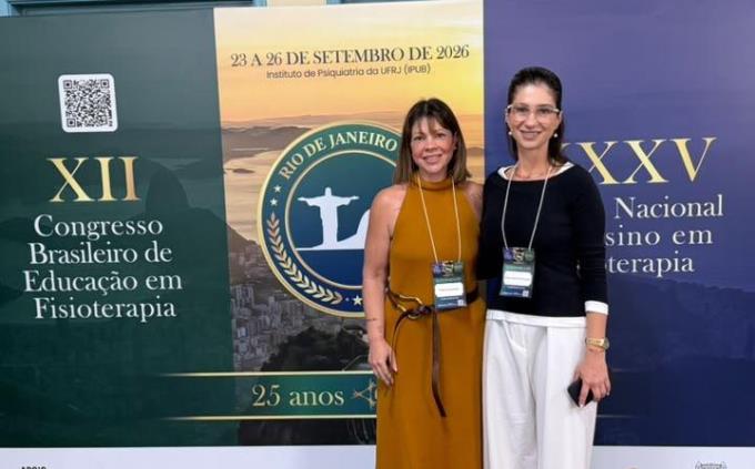 Fisioterapia da Unoeste participa de congresso nacional