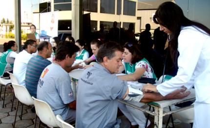 Serviços de saúde totalizaram mais de 400 atendimentos
