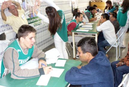 Ações de Saúde movimentaram final de semana