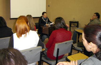Palestra é ministrada como parte do “Fazendo Minha História”