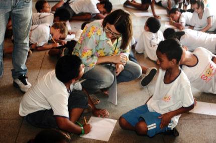 Crianças agem como multiplicadoras de conceitos ambientais