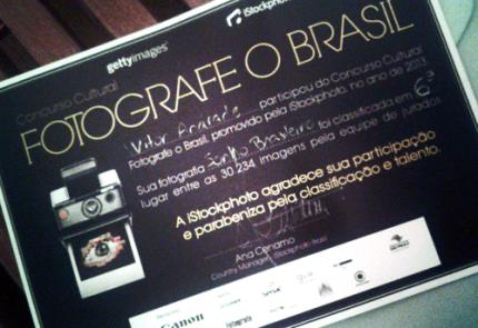 Ex-aluno é finalista em concurso nacional de fotografia